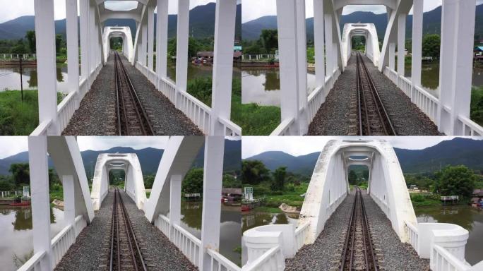 泰国的Lamphun铁路桥