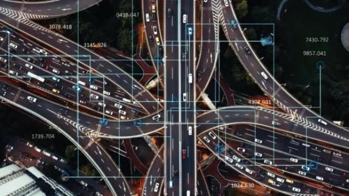 未来智能交通科技交通汽车连线智慧城市