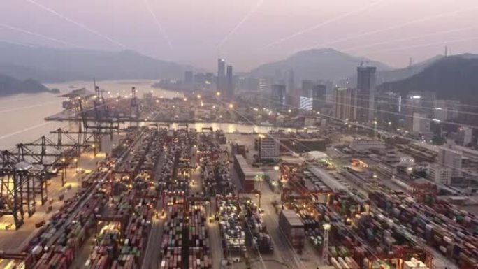 智能端口科技连线海运贸易