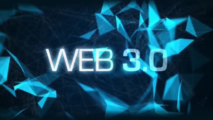 通过数字网络飞行-技术，大数据，人工智能，Web 3.0-4k循环