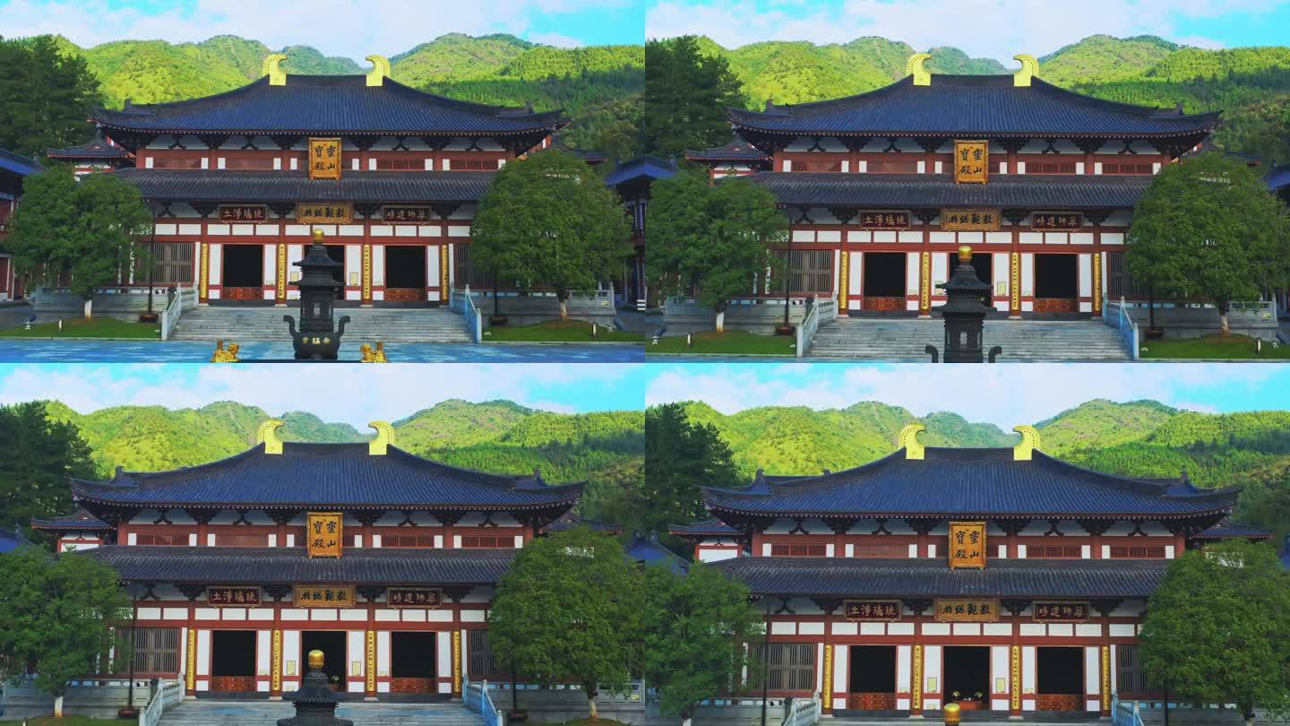 4k文成安福寺寺庙
