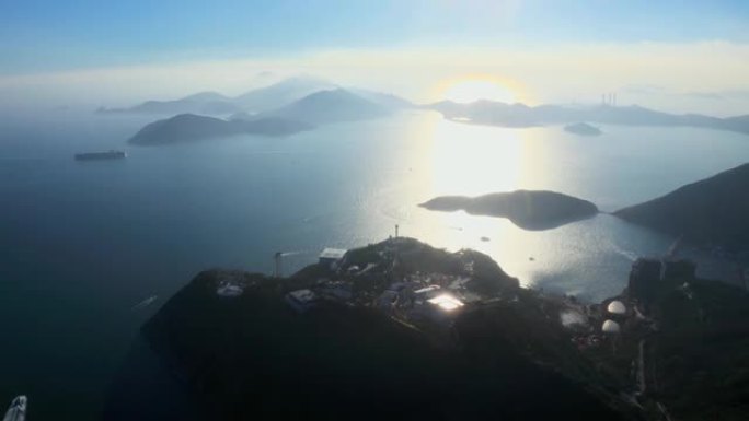 香港浅水湾无人机景观