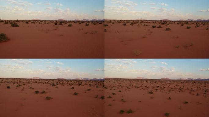 WS广阔的沙漠景观，纳米比亚，非洲