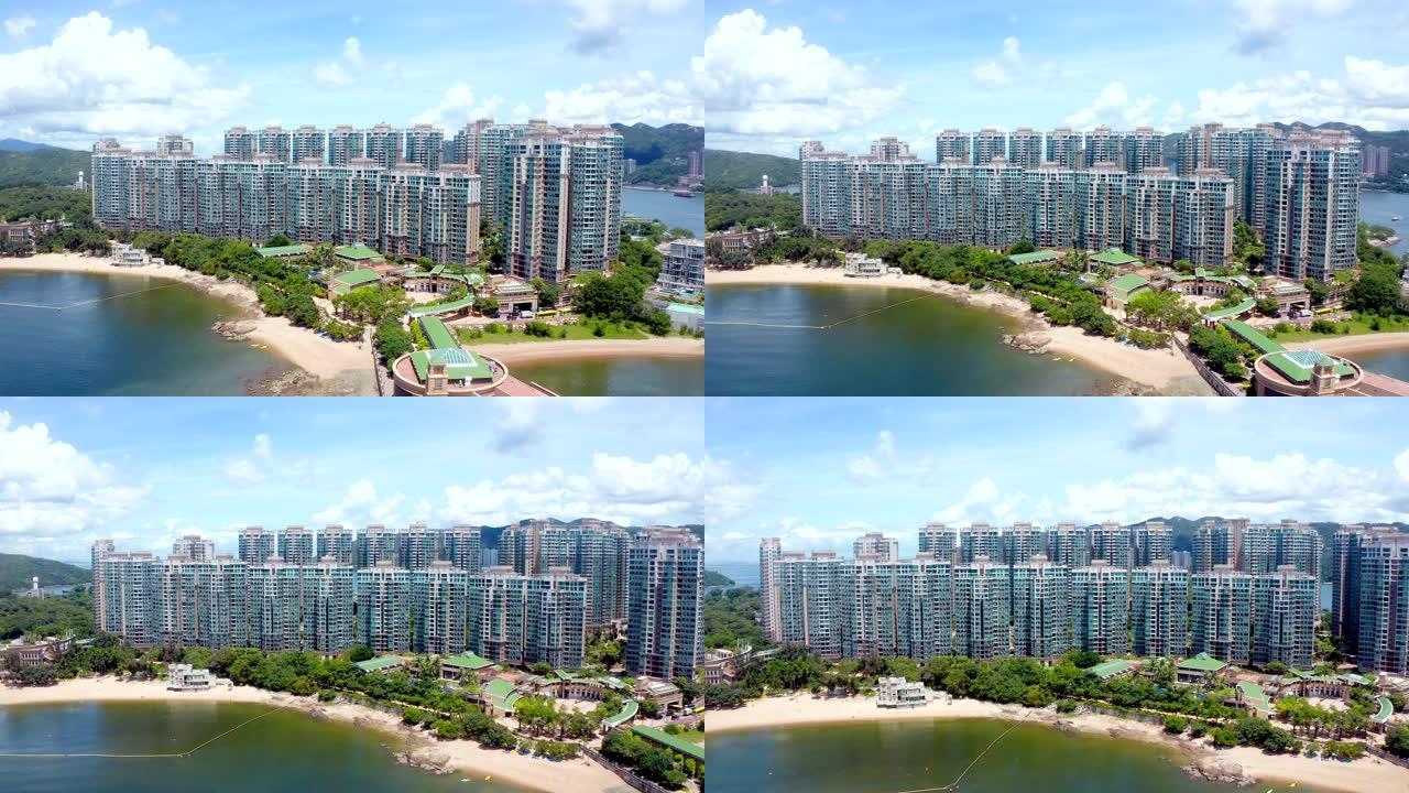 香港马公园岛无人机景观