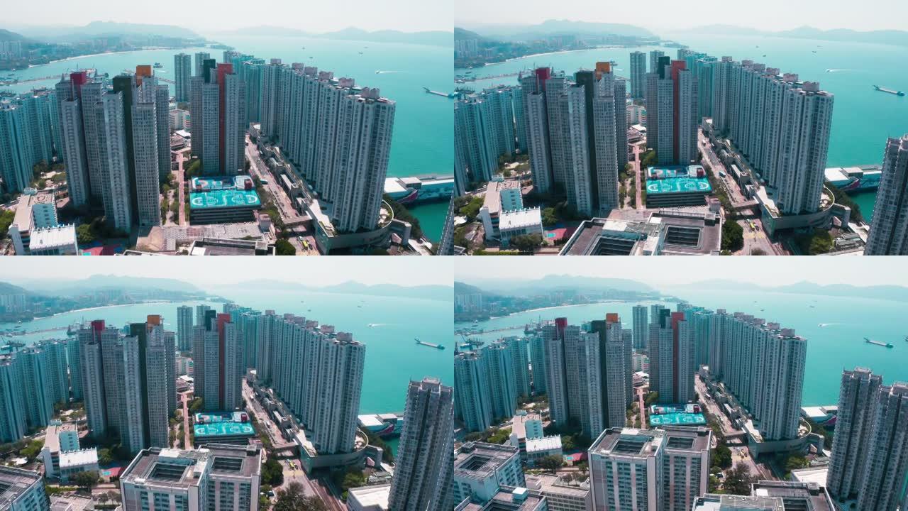 香港的蝴蝶滩商圈楼盘房产地产楼房开发