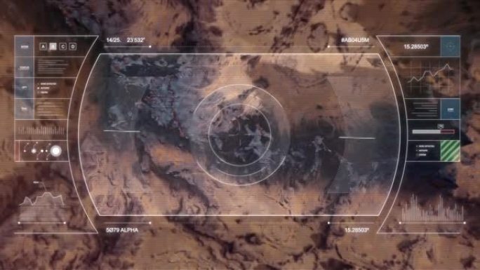 火星无人机飞行-使用HUD覆盖层B降落