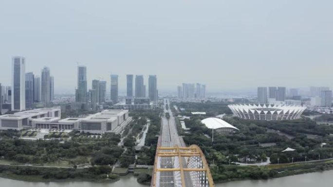 广东佛山的城市景观