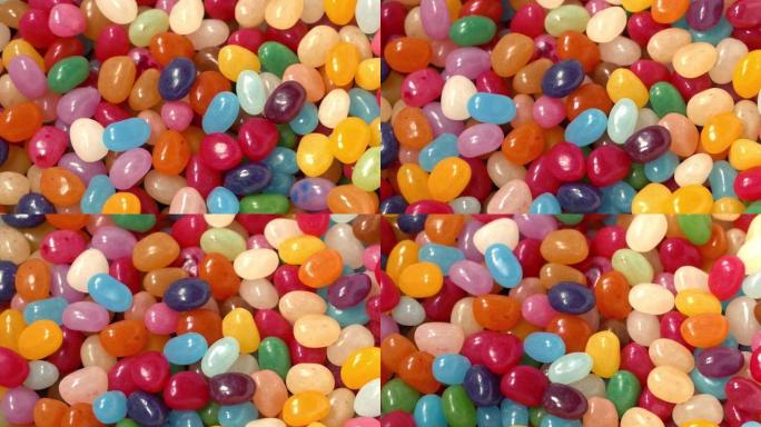 糖豆装满碗色素广告棚拍