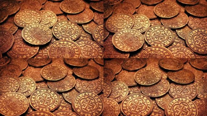 传递金币中世纪货币