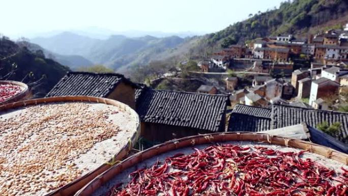 位于中国安徽省阳产县的徽派传统建筑古山村