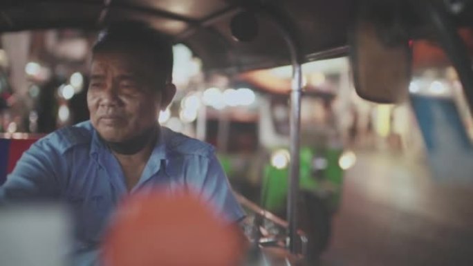 亚洲男子，出租车司机