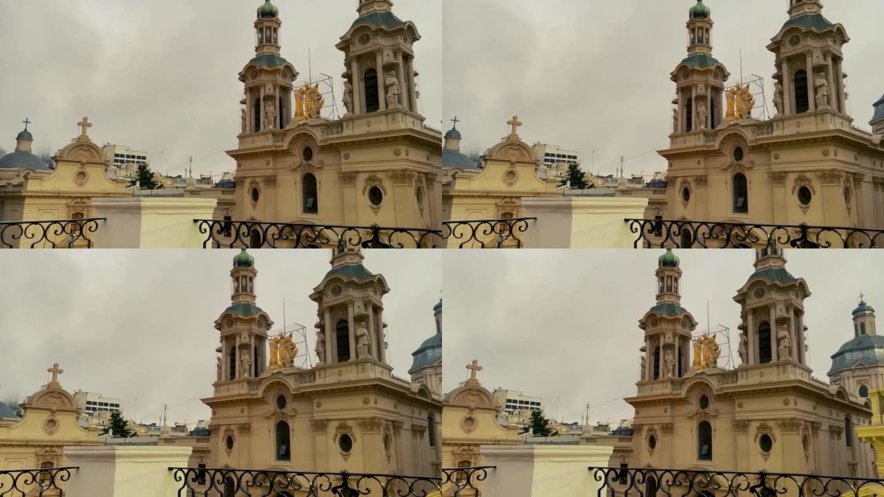 位于阿根廷布宜诺斯艾利斯市中心的阿西西教堂和修道院方济各 (西班牙语: Basilica y Con