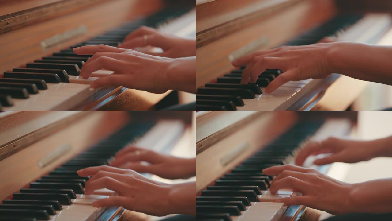 你总是可以把你的心倾注在钢琴上