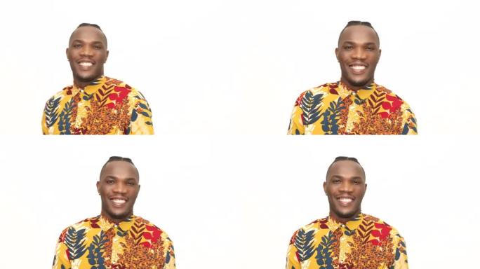 时髦风格的非洲男人