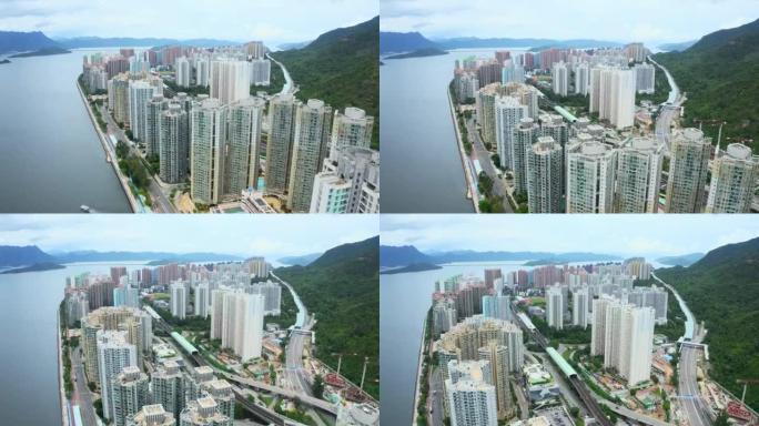 香港高层住宅大厦发展cbd商业区