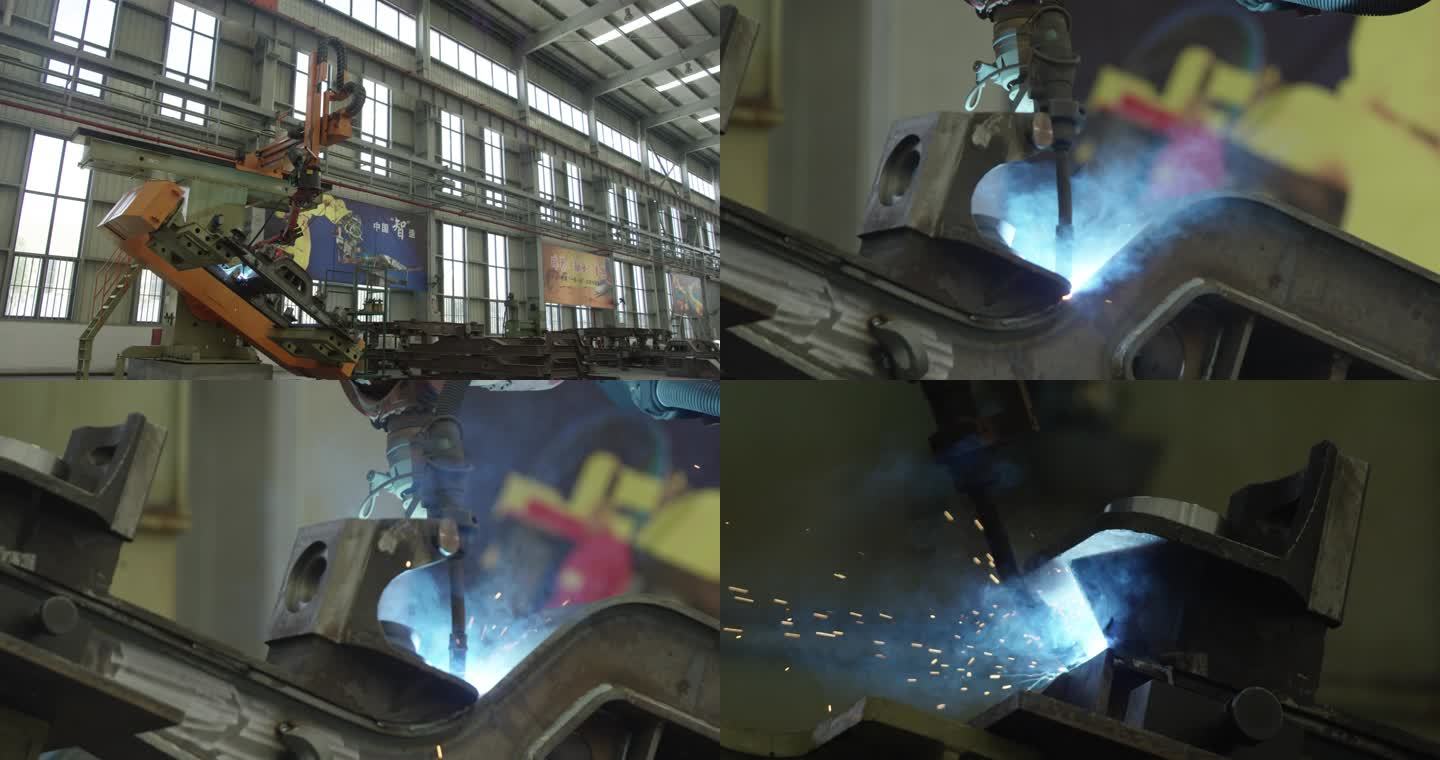机械臂焊接大型机械大国工匠机械制造