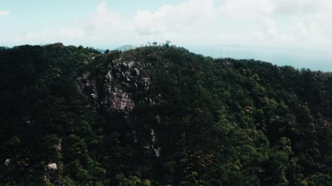 香港太平山无人机景观