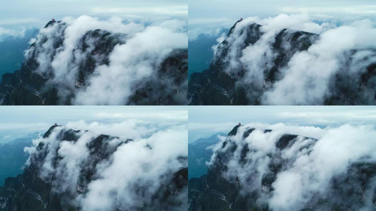 金顶峨眉山的时间流逝