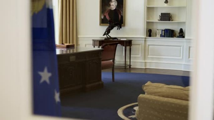 椭圆形办公室美国在白宫的总统办公室