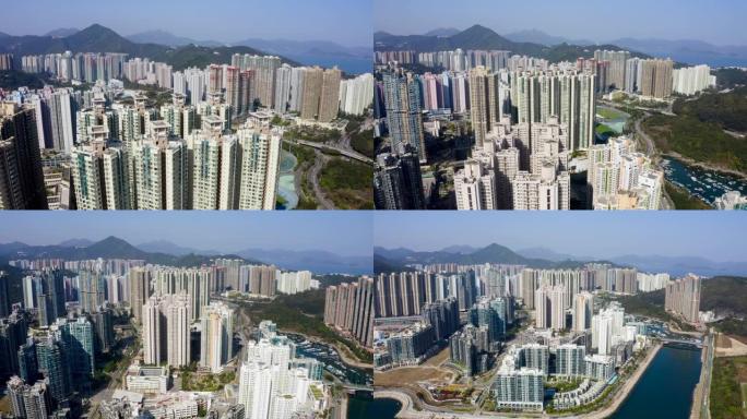 中国香港将军澳住宅俯视图