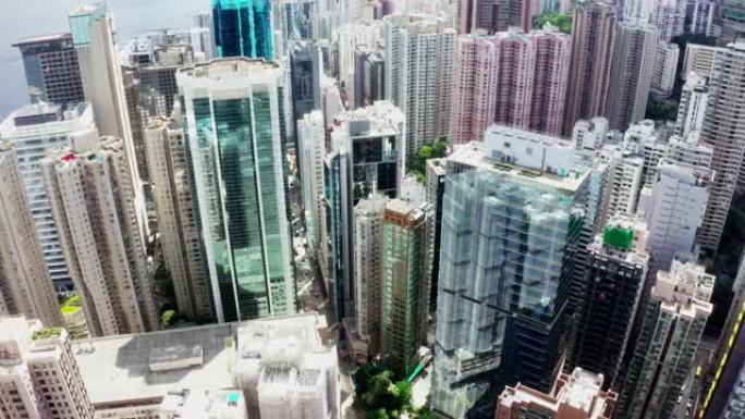 中国香港中区住宅俯视图