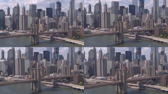 空中: 飞向纽约市令人惊叹的当代建筑。