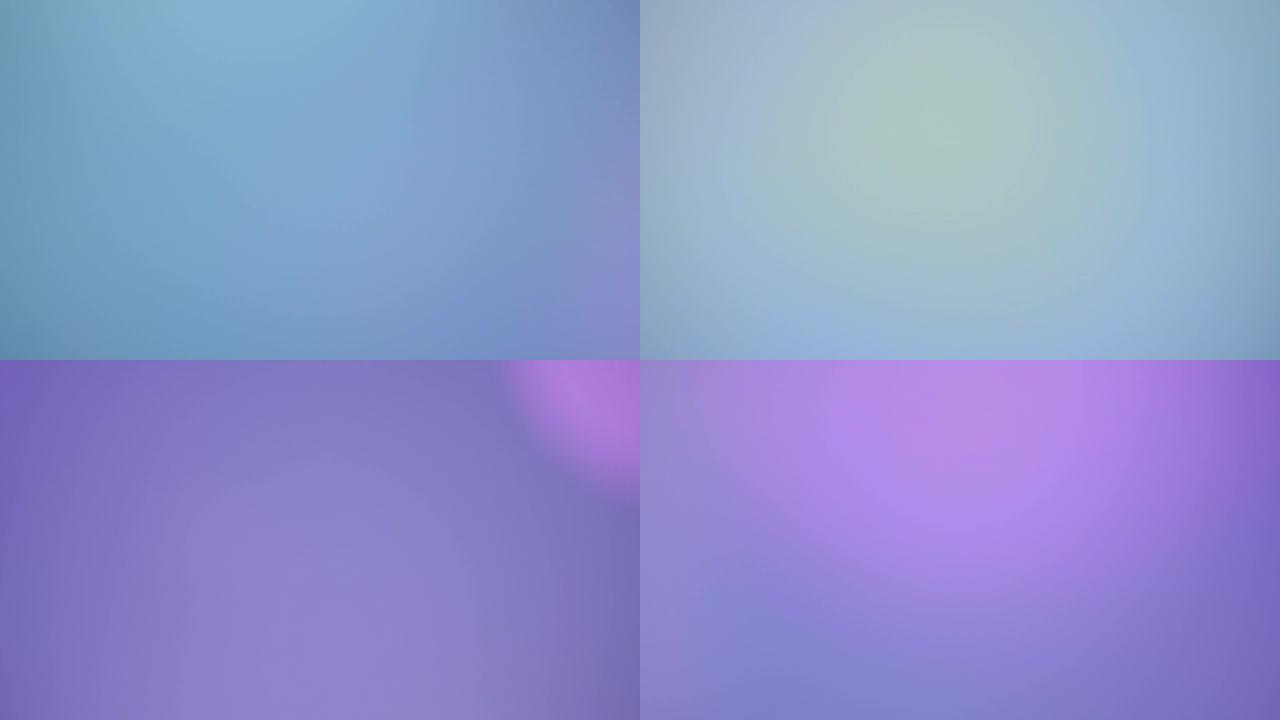 抽象蓝色和紫色渐变背景，循环