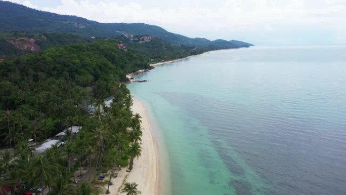 泰国苏梅岛素叻他尼府美丽的海滩景色
