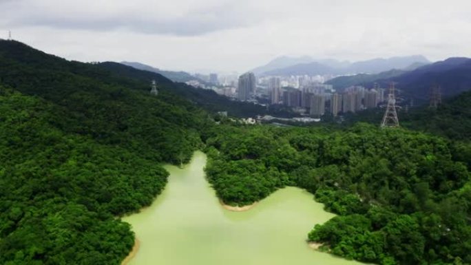 香港金山郊野公园九龙水塘