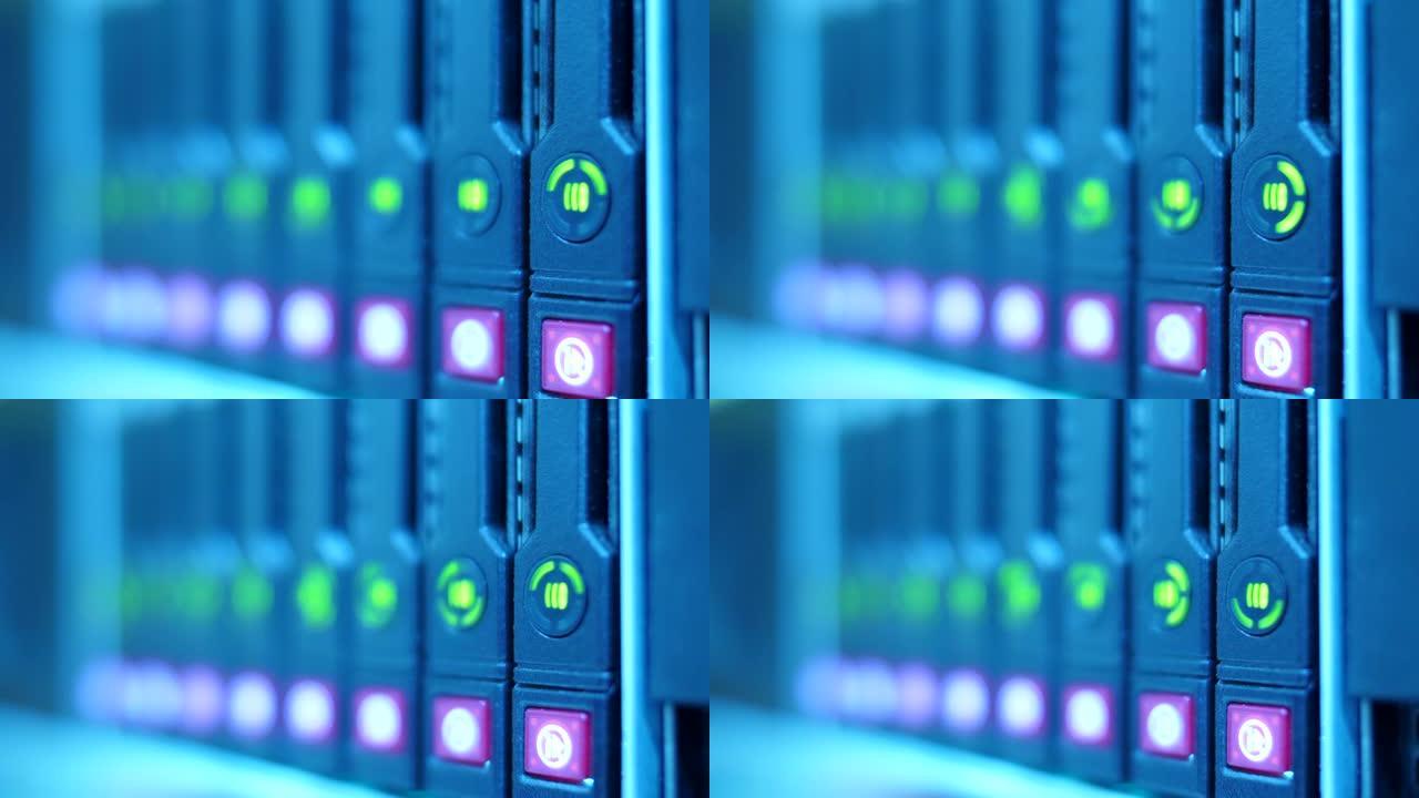 网络服务器数据科技科学视频素材