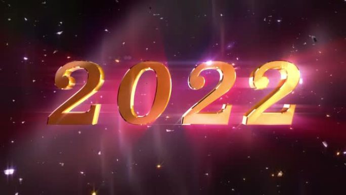 4K新年2022开幕动画