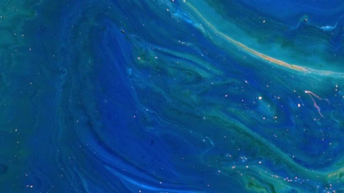 抽象的蓝色纹理背景，看起来像一个深海底部。抽象丙烯酸背景。