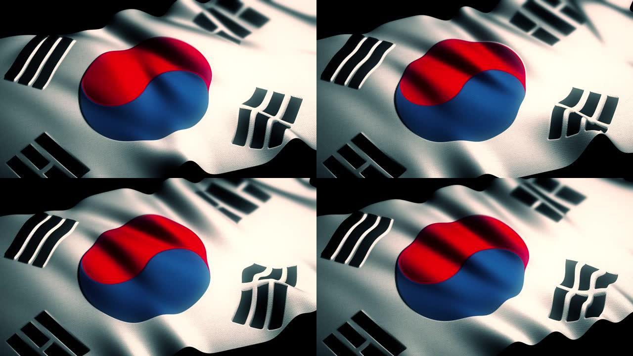 4k韩国国旗