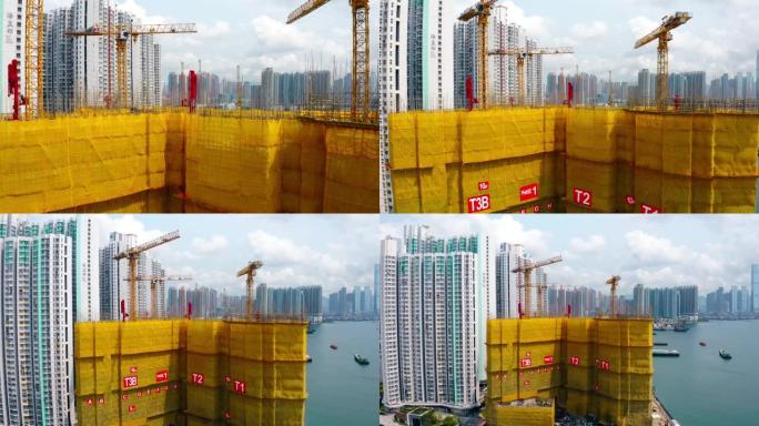 香港的房屋建筑航拍国内建筑中国房地产香港