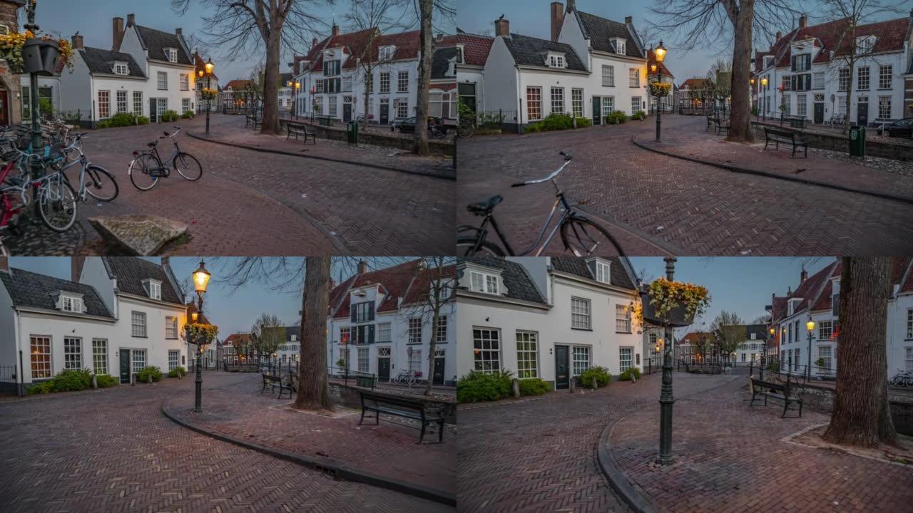 荷兰阿默斯福特老城广场-跟踪镜头