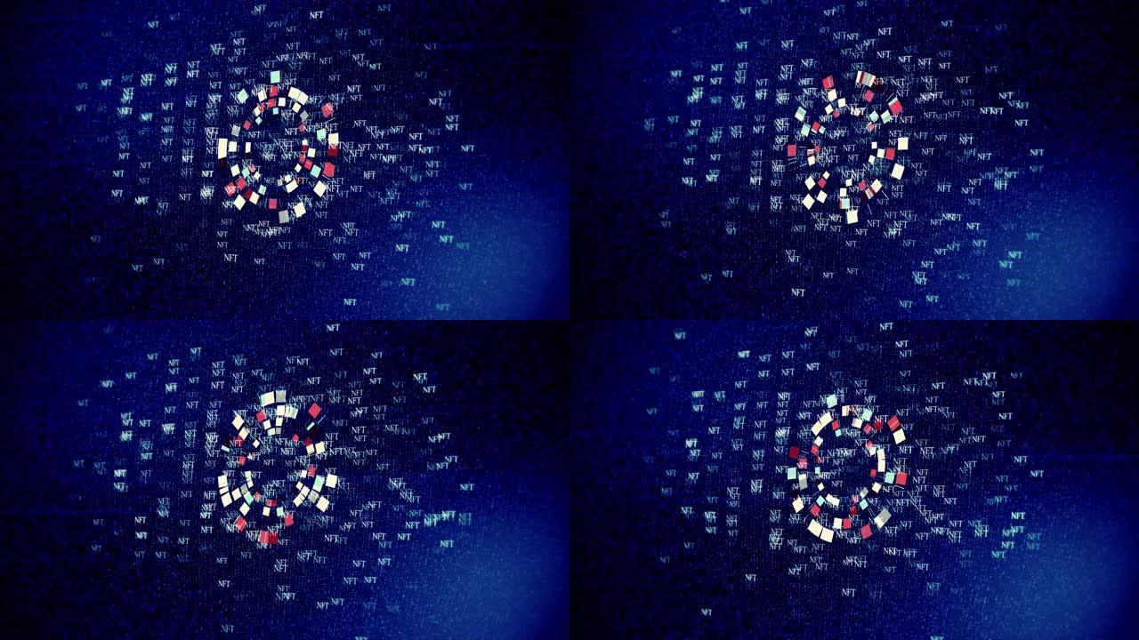 NFT背景4K宣传片广告视频素材动画特效