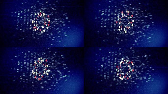 NFT背景4K宣传片广告视频素材动画特效