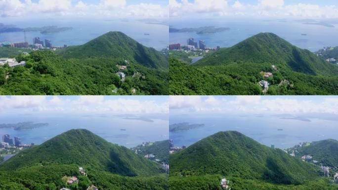 太平山旁的高西峰鸟瞰图