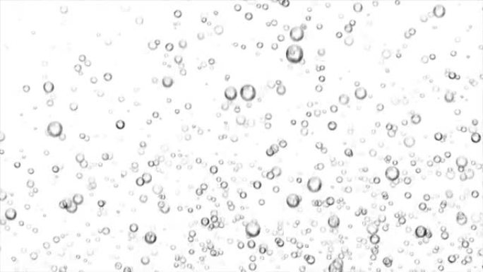 水泡上升并爆炸。可与阿尔法哑光循环。