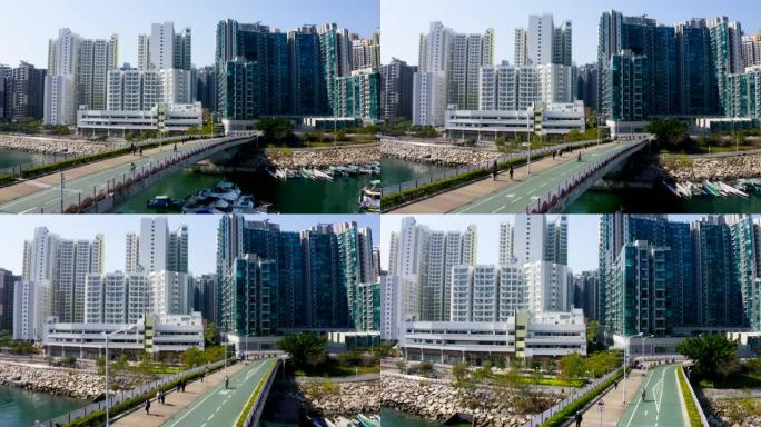 中国香港将军澳住宅俯视图