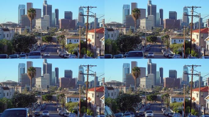 洛杉矶的城市景观美国景点外国外风光地标视