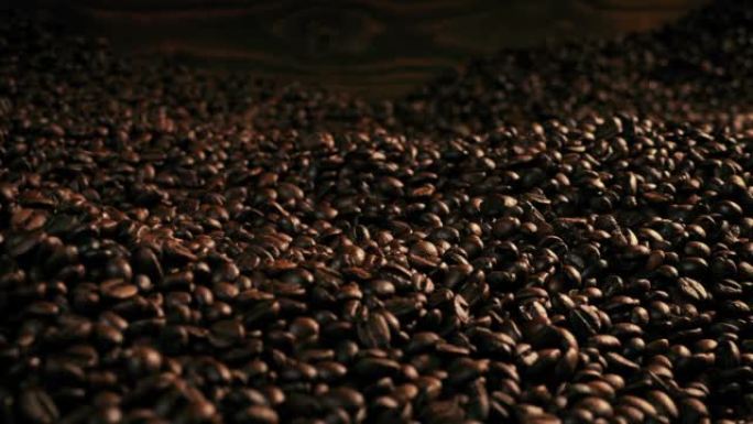 路过大堆咖啡豆 -- 咖啡生产概念