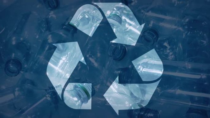 一堆塑料瓶的环境图形