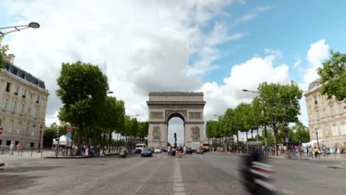 Arc de Triumph，法国巴黎胜利拱门
