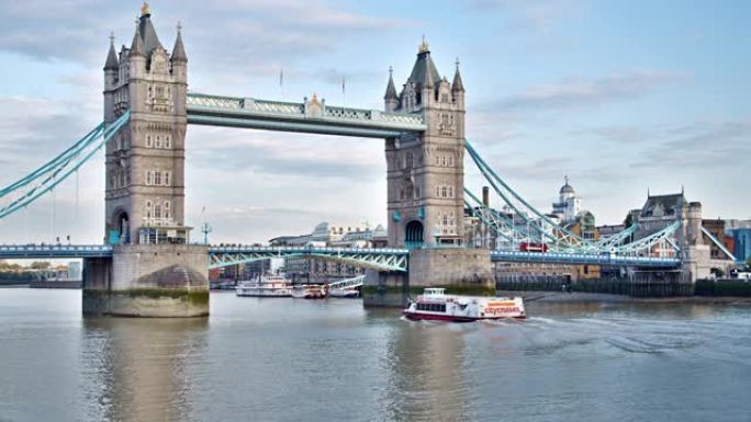 塔桥。伦敦地标历史