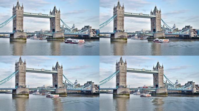塔桥。伦敦地标历史