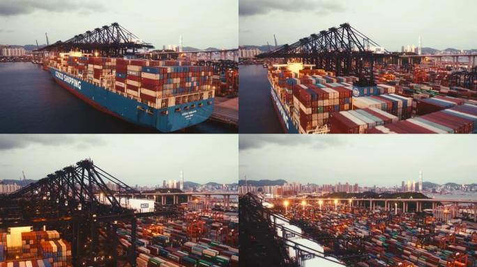 集装箱货物货运船舶运输