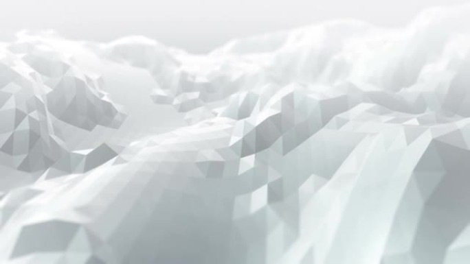 摘要现代商业科学多边形背景