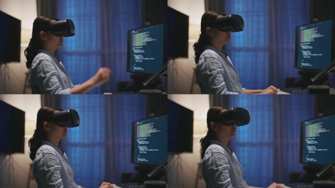 使用VR goggle的开发人员改进代码序列工作流以获得更好的性能
