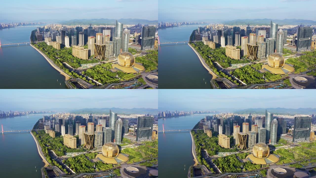杭州钱江新CBD现代城市景观
